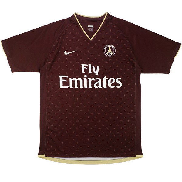 Tailandia Camiseta Paris Saint Germain Segunda equipo Retro 2006 2007 Marron